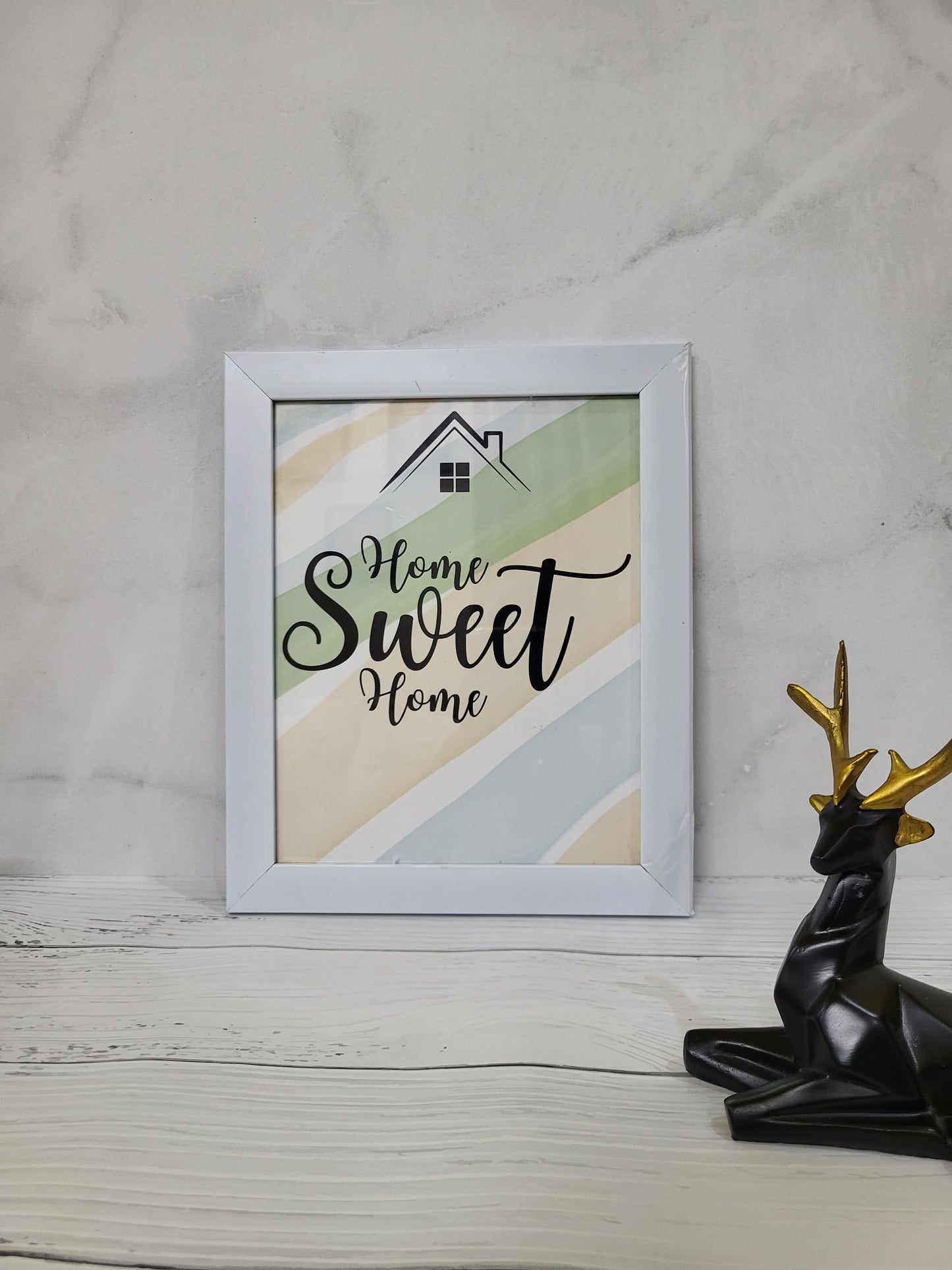 Home Sweet Home Framed Art – Ideal for Any Room,Perfect for Family Spaces