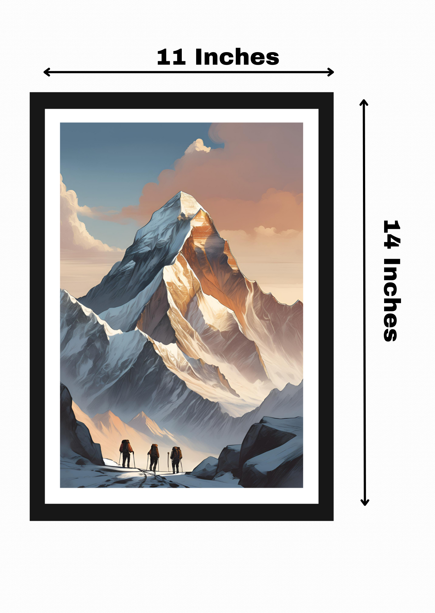Mountain Framed Art Print | Stunning Nature Wall Decor
