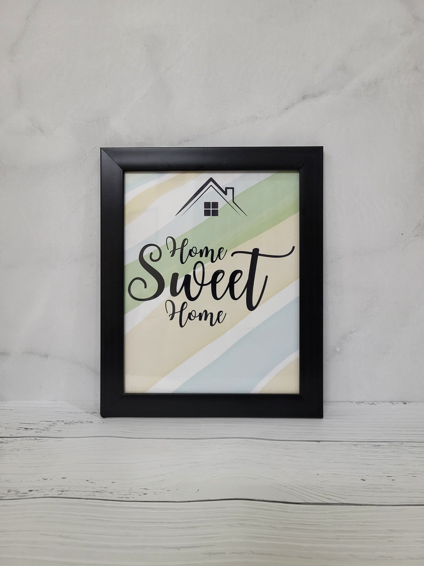Home Sweet Home Framed Art – Ideal for Any Room,Perfect for Family Spaces
