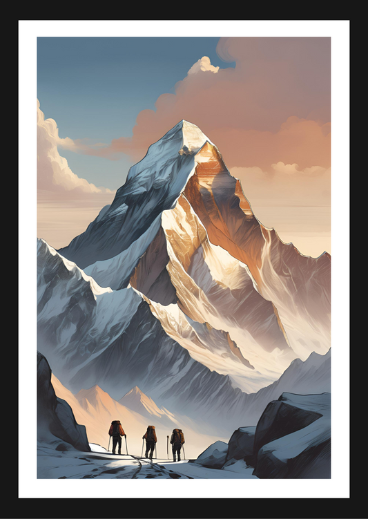 Mountain Framed Art Print | Stunning Nature Wall Decor